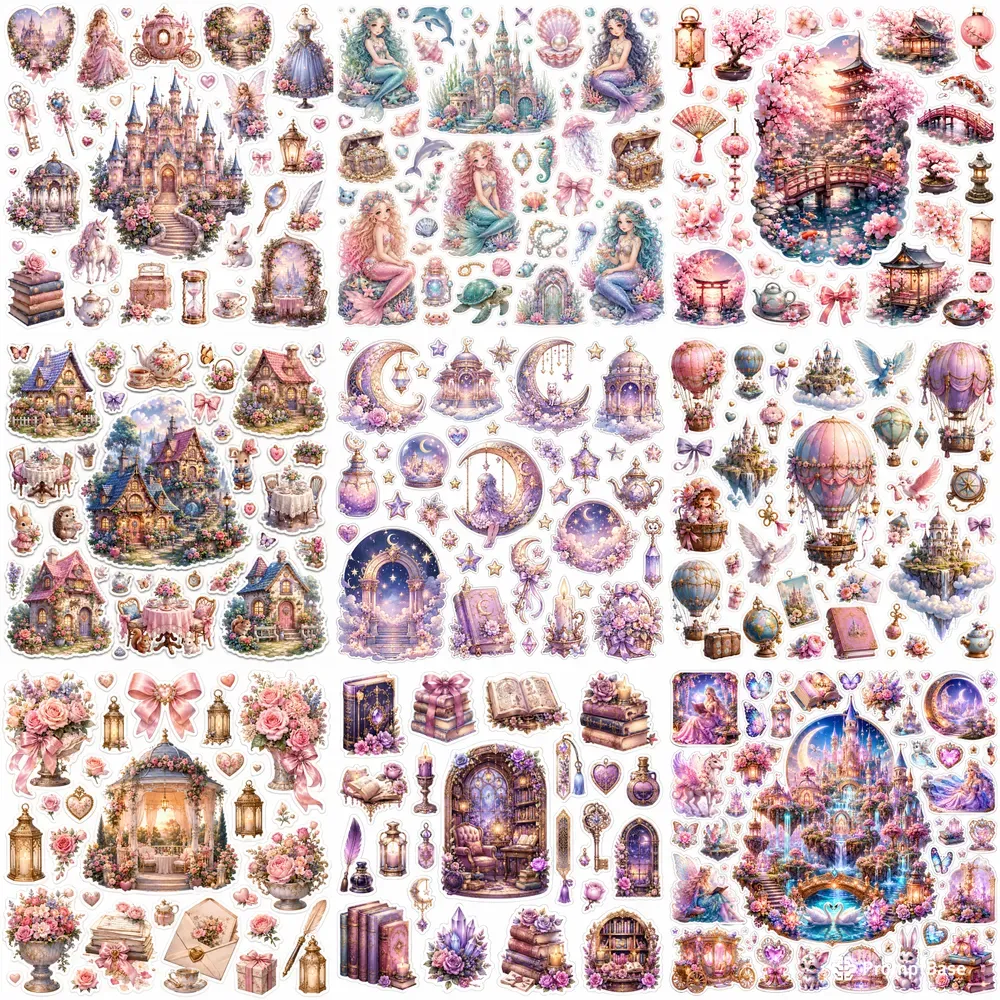 Dreamy Fairytale Sticker Sheets
