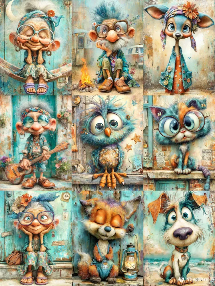 Boho Summer Seniors Junk Journals