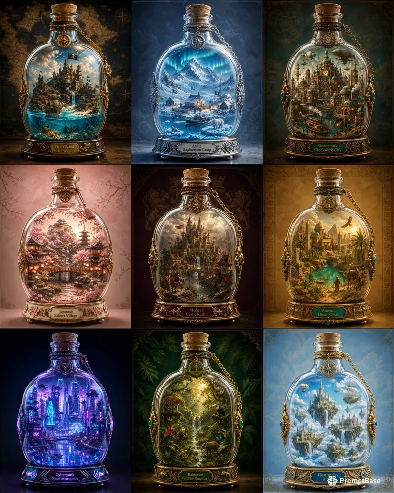Message In A Bottle Collections