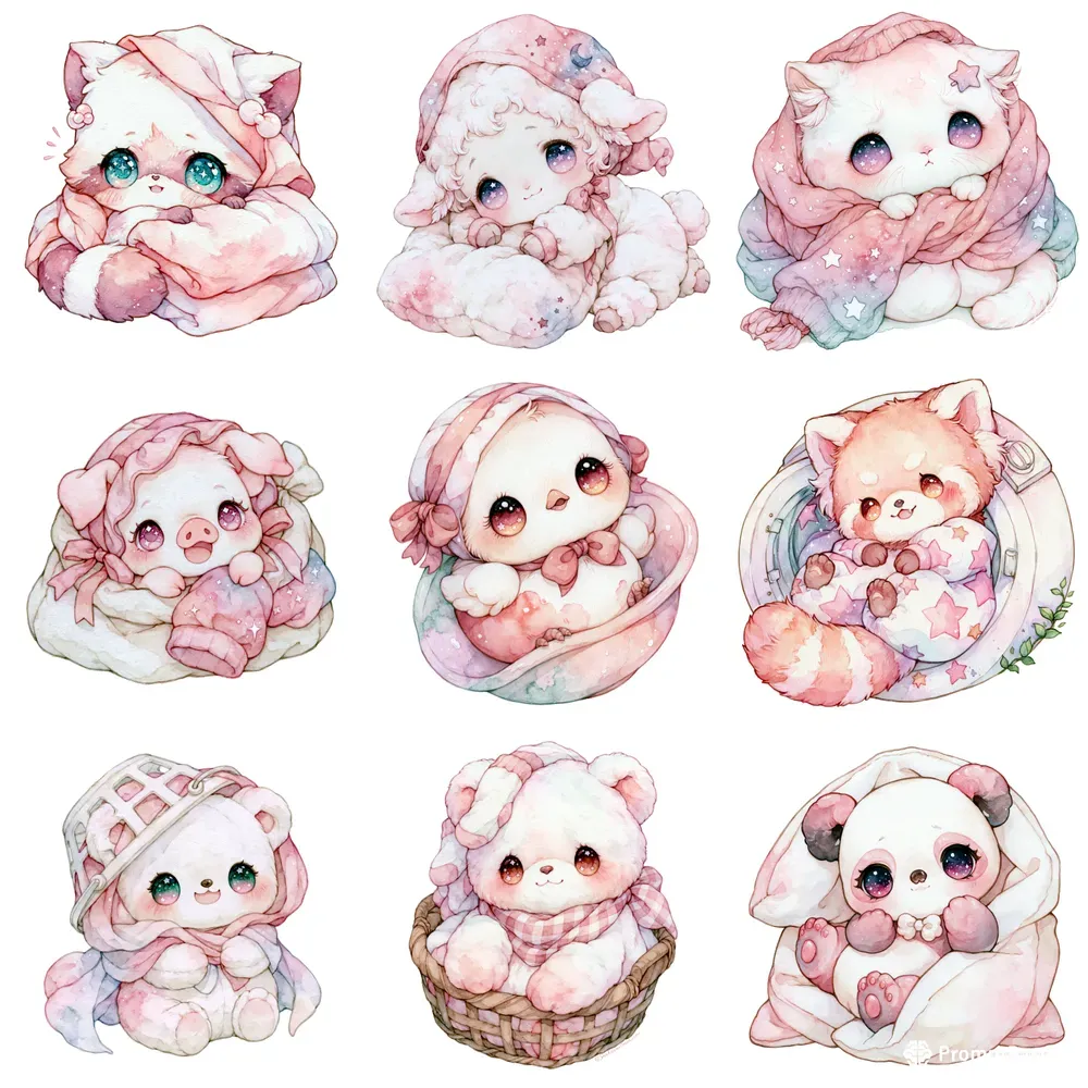 Laundry Babies Clipart