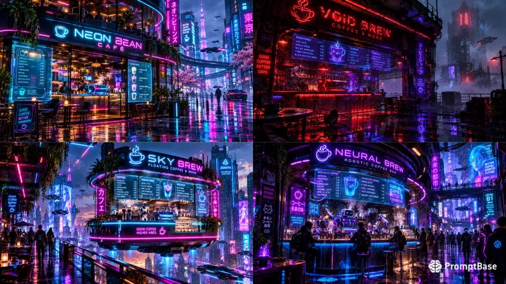 Neon Cafes