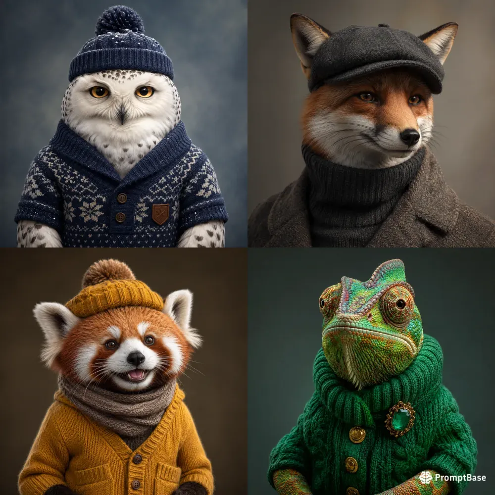 Cozy Character Portrait Generator