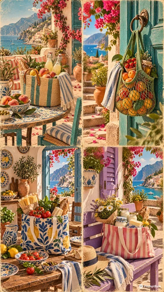 Mediterranean Grocery Return Posters