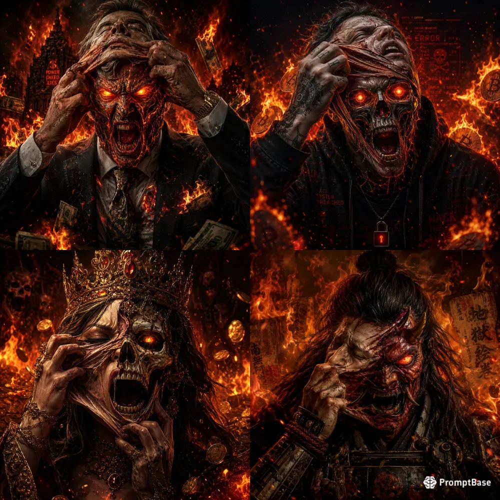 Infernal Face Reveal Art