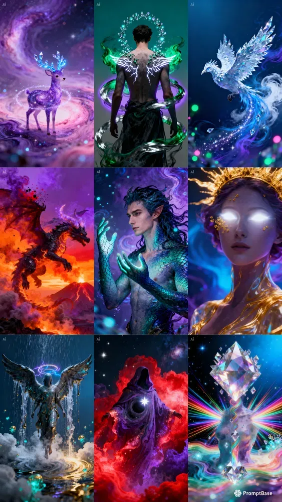 Ethereal Elemental Spirits