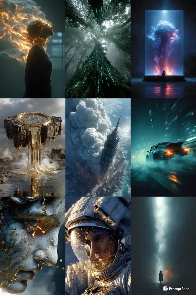Cinematic Scifi Vision Encounters