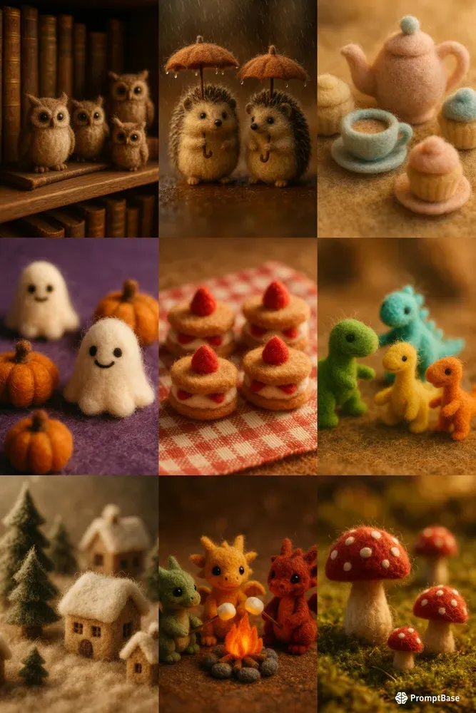 Whimsical Woolen Worlds