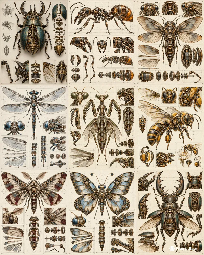 Mechanical Insect Studies