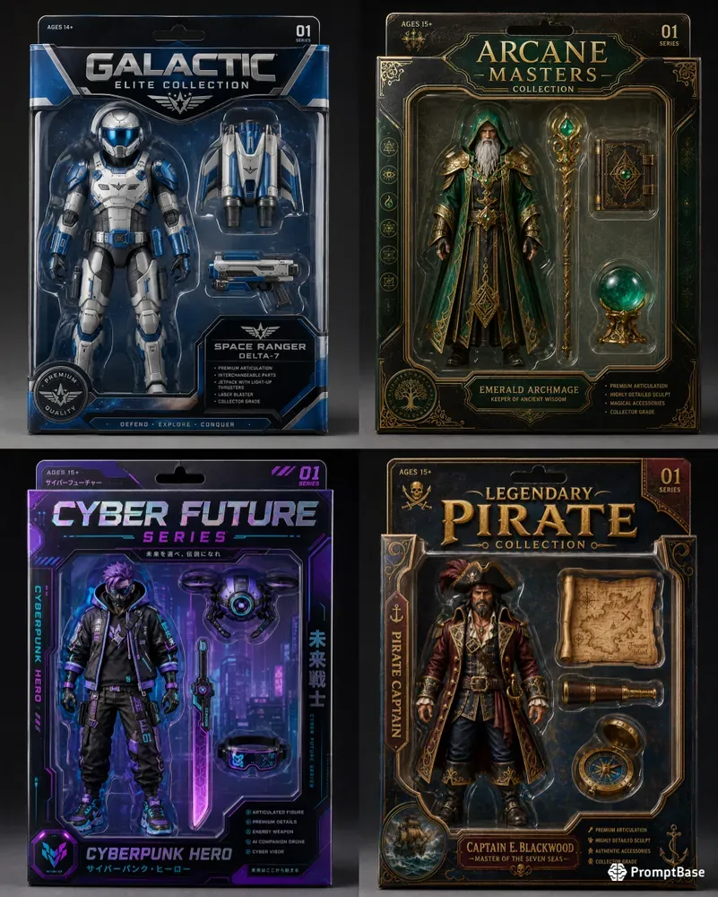 Action Figure Business Packs