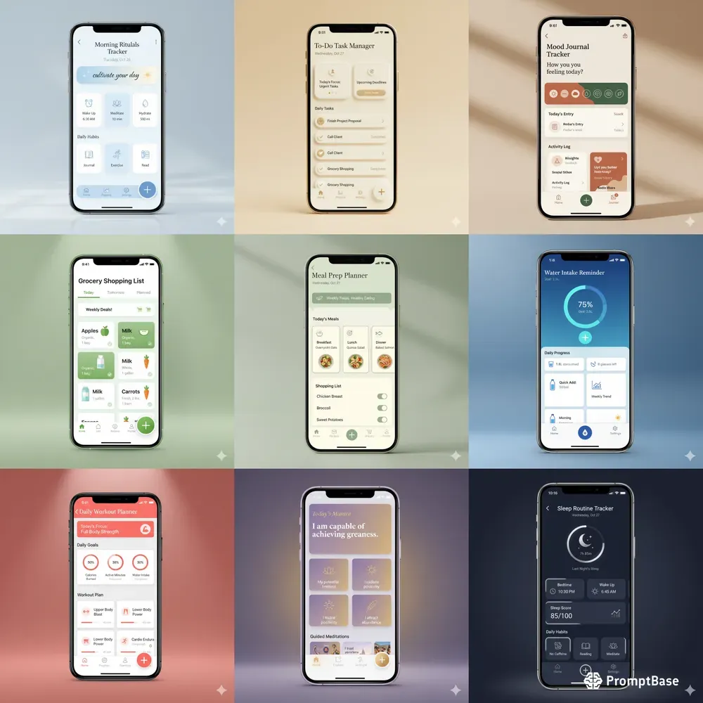 Daily Flow UIux Design Packs
