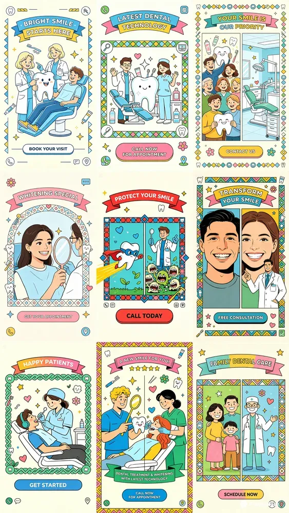 Dental Clinic Instagram Posts