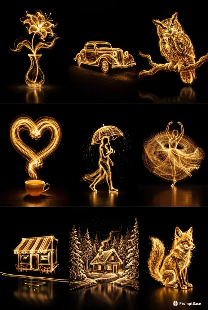 Golden Light Paintings