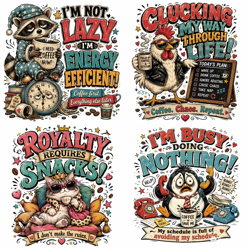 Vintage Funny Animal Tees