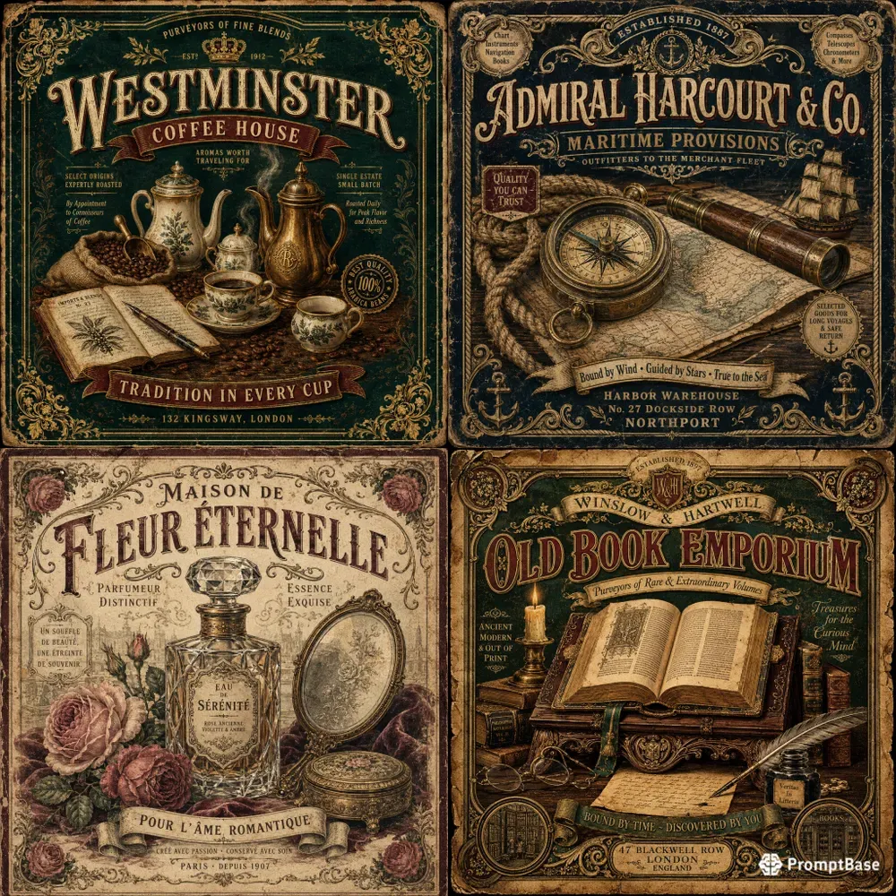 Vintage Heritage Poster Collections