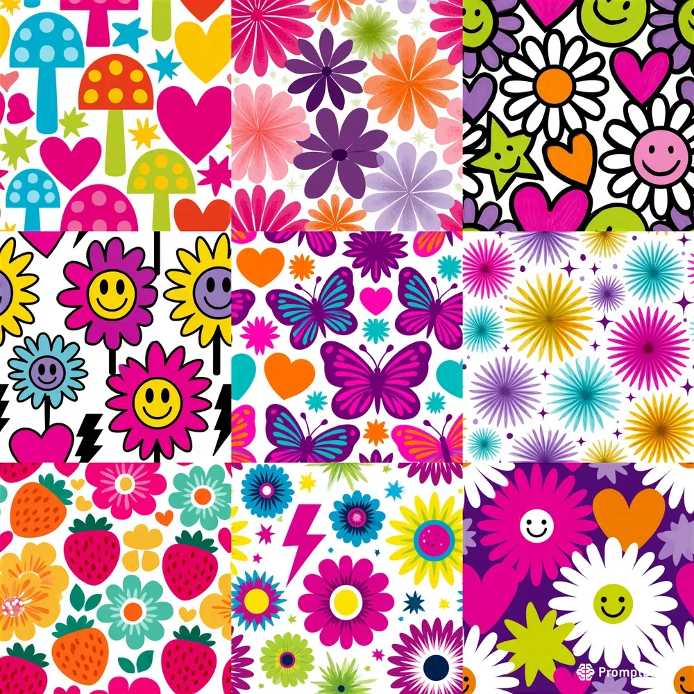 Joyful Seamless Patterns
