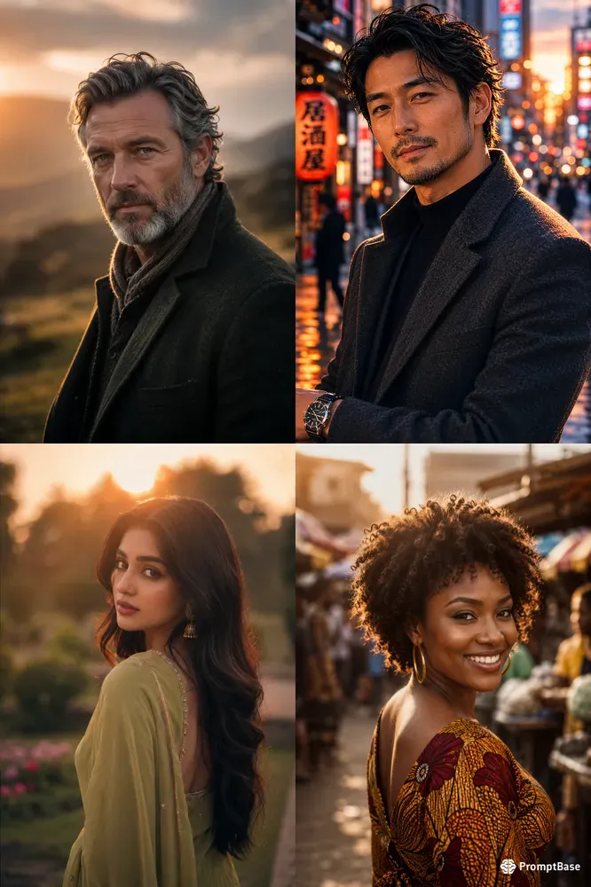 Cinematic Golden Hour Portraits