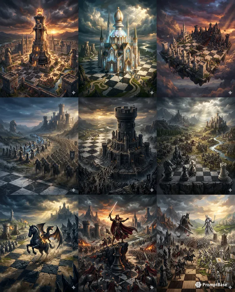 Kingdoms Forged On Chessboards