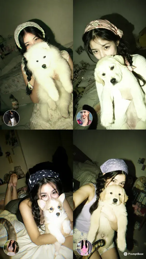 Accidental Puppy Selfies