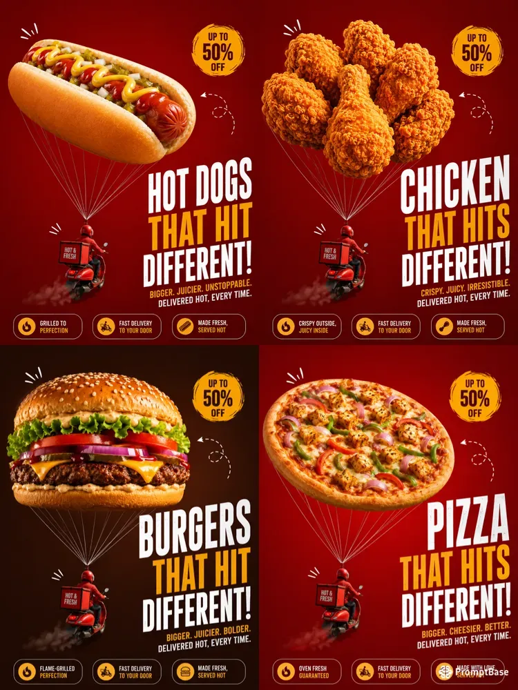 Premium Restaurant Social Ads