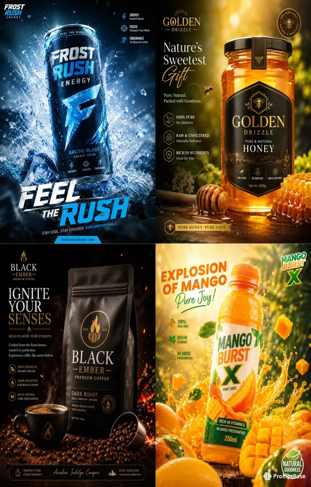 Premium Product Ad Poster Generator
