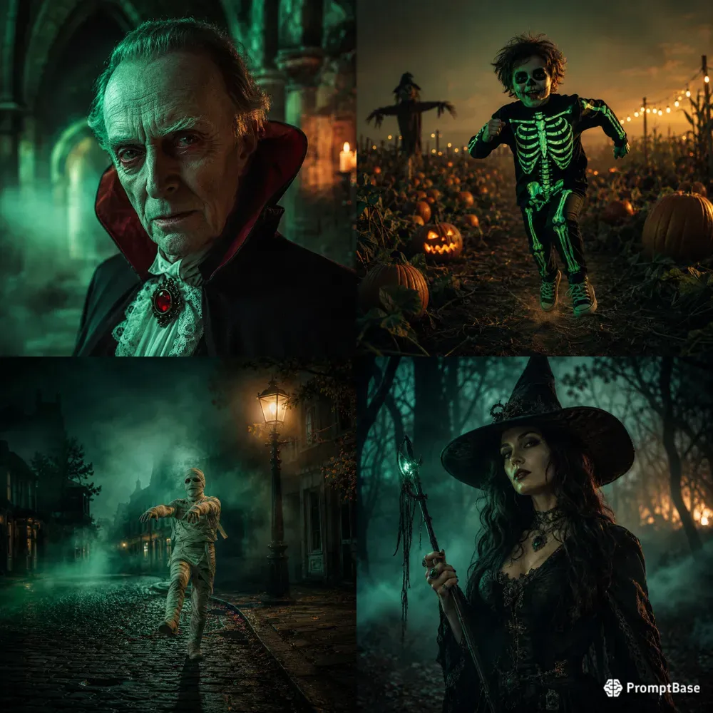 Halloween Costume Portrait Photography