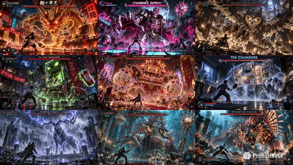 Boss Battle Screen Generator