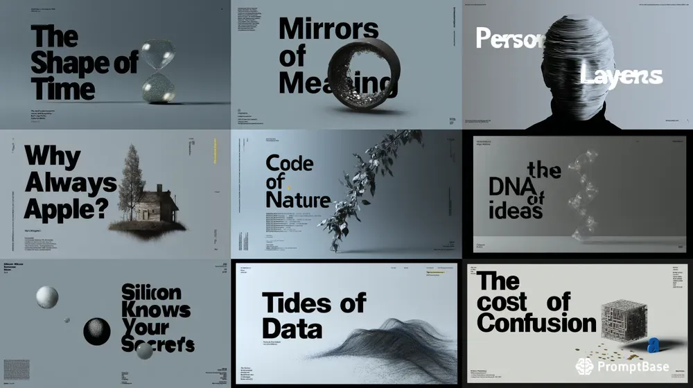 Elegant Visual Metaphors Ppt