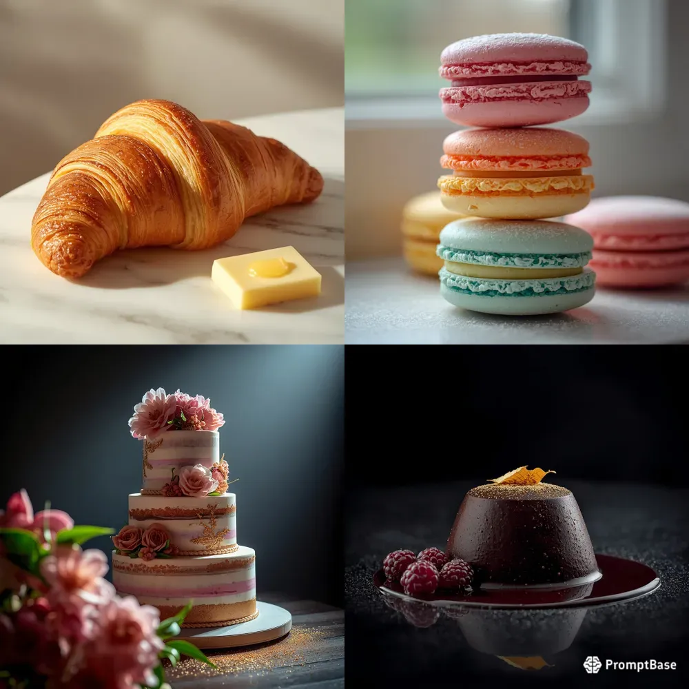 Bakery Desserts Photography