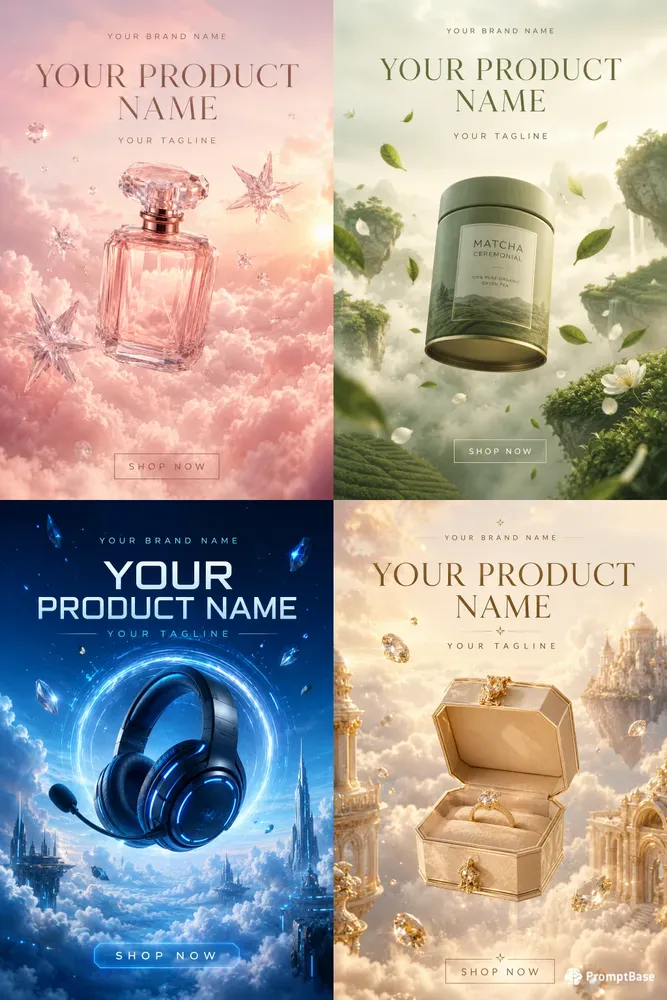 Dreamscape Product Ecommerce Posters