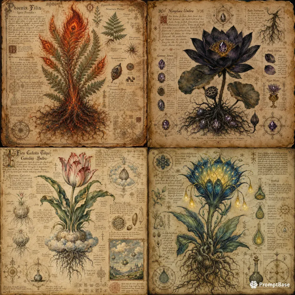 Voynich Botanical Manuscripts