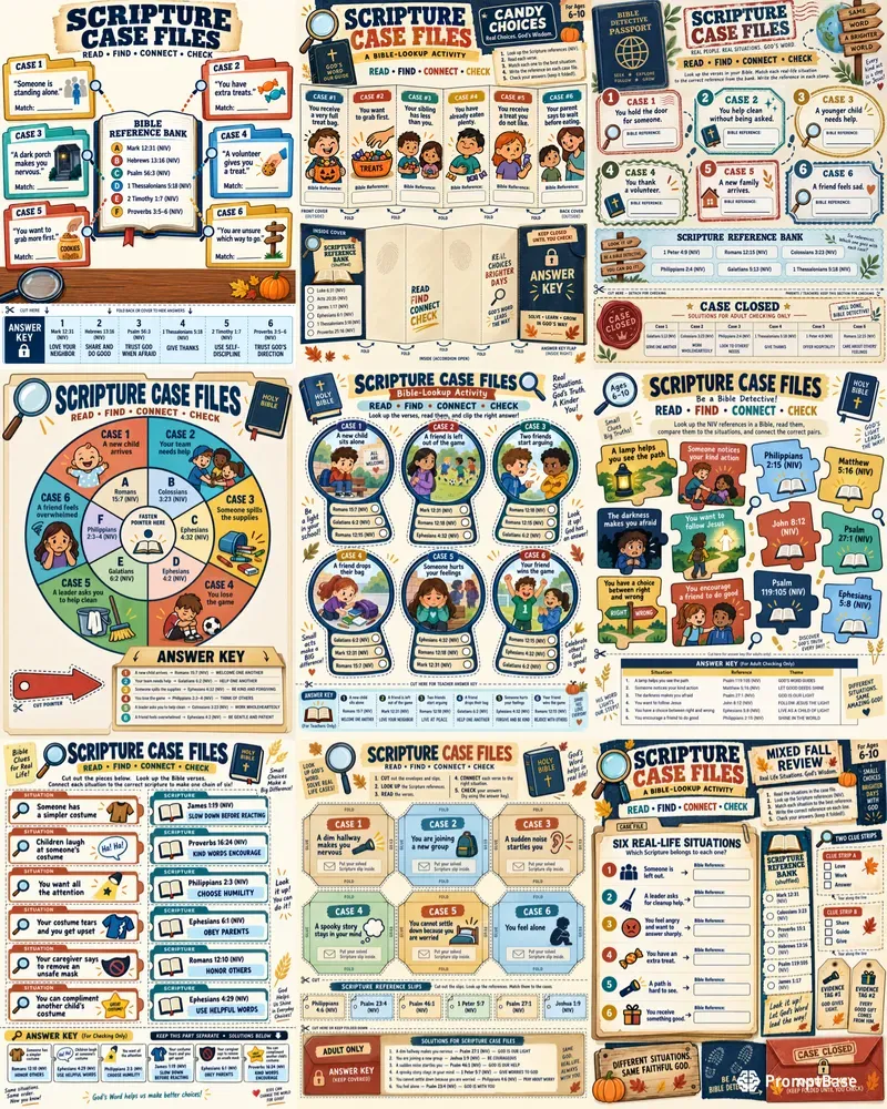 Kids Bible Lookup Challenges