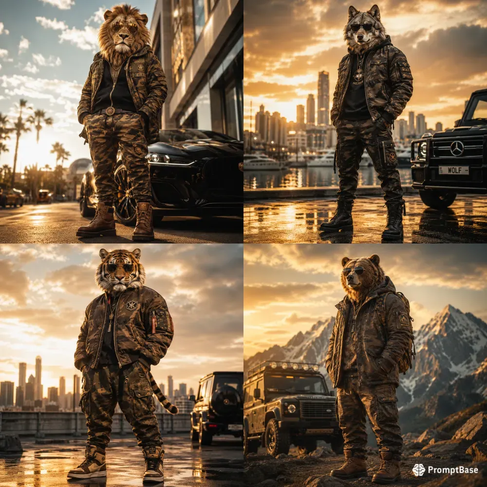 Luxury Animal Streetwear