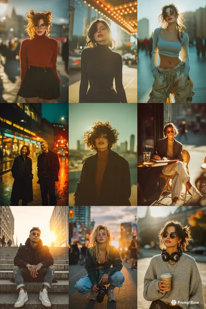 Cinematic Urban Style Portraits