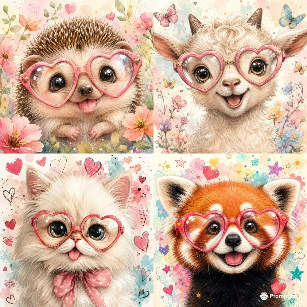 Whimsical Animal Portrait Creators
