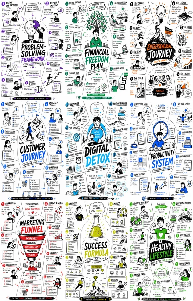 Concept Doodle Infographics