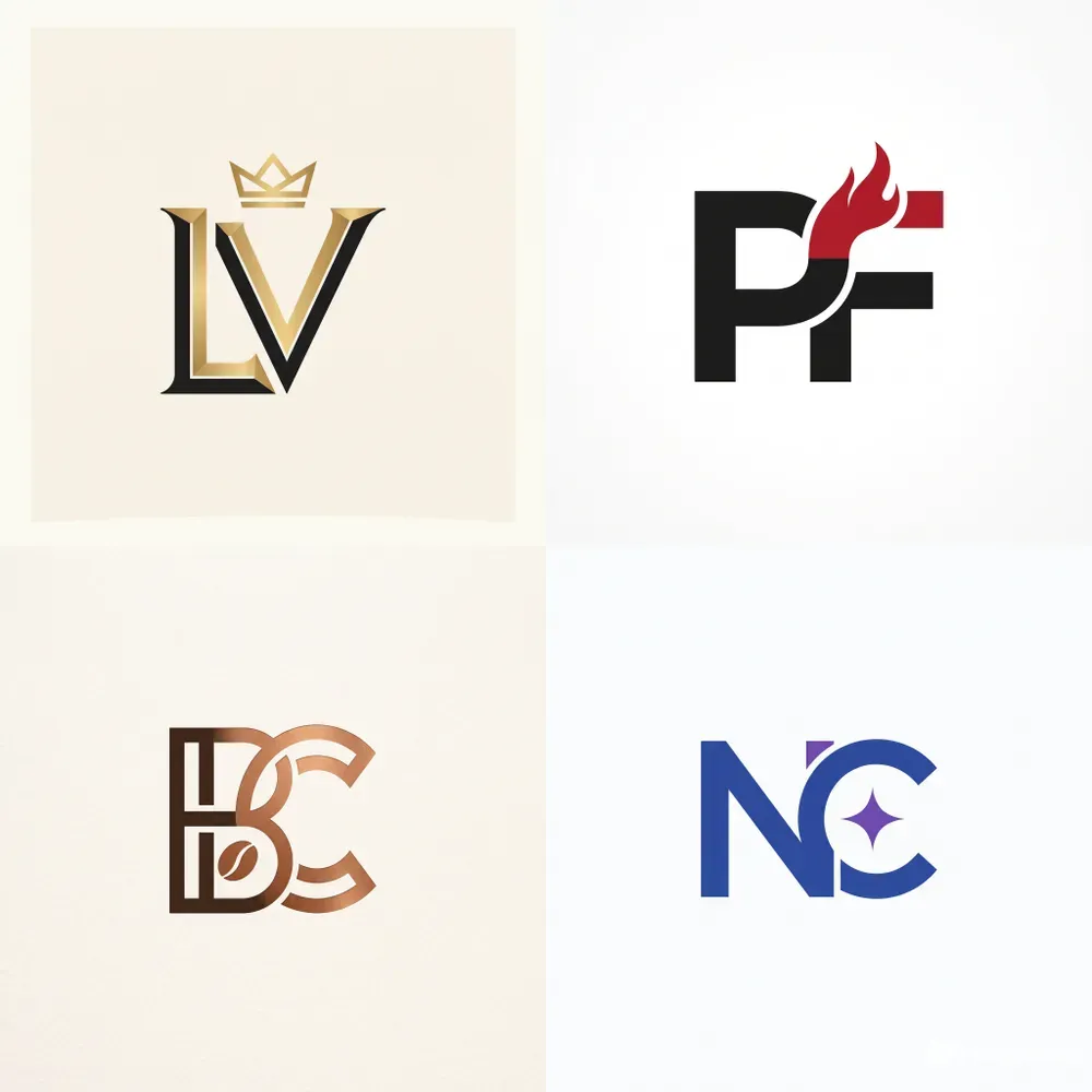 Minimal Monogram Logo Generator