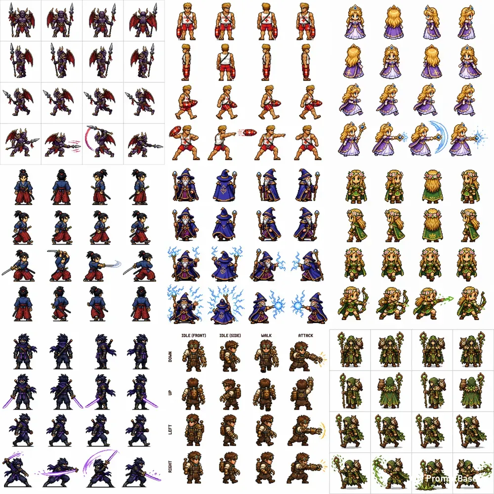 Sprite Pixels