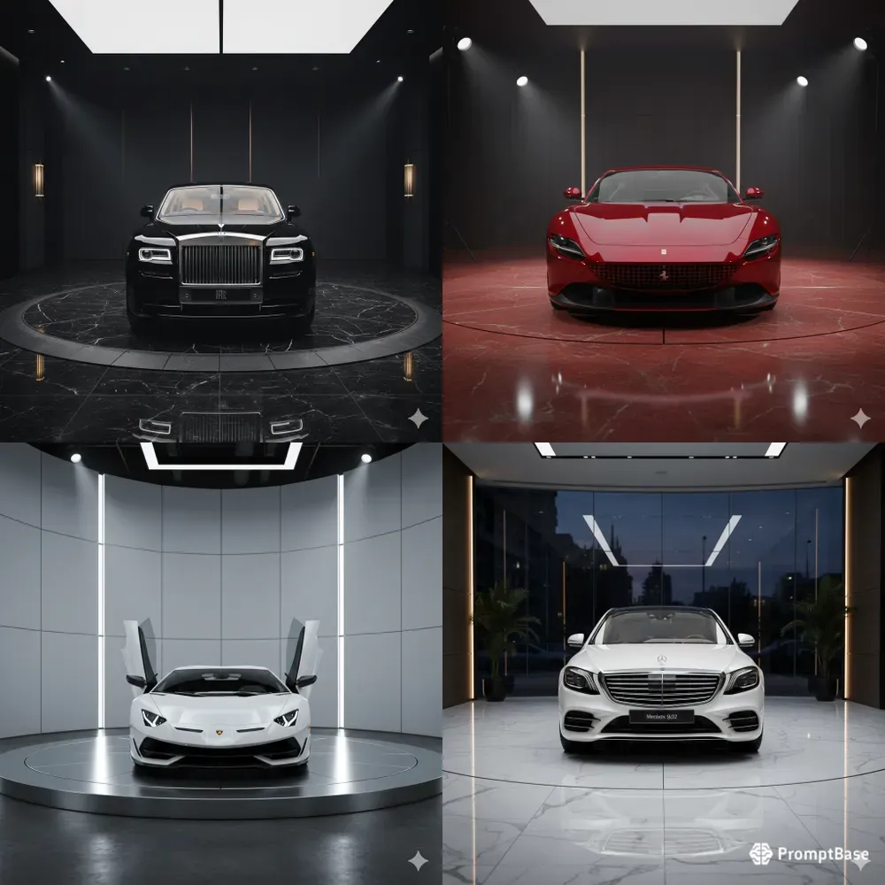 Luxury Automotive Showcases