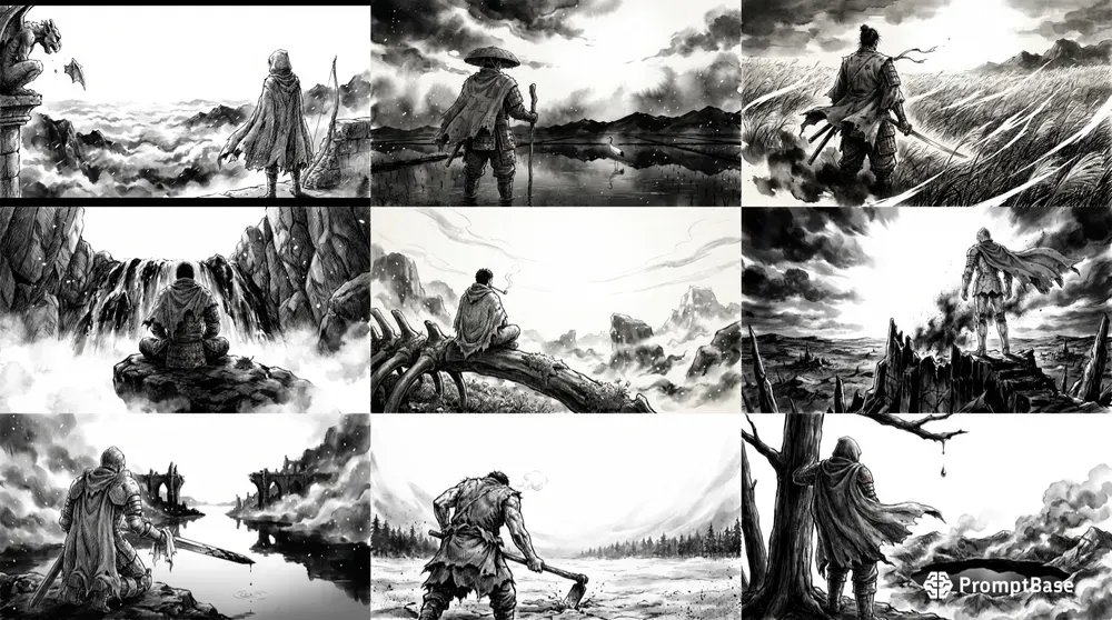 Zen Seinen Manga Ink Generator