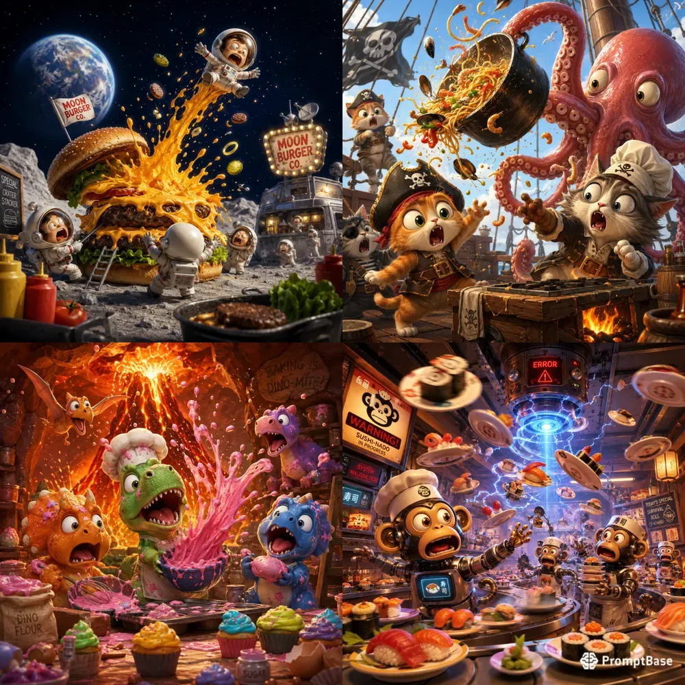Epic Cartoon Chaos Sets