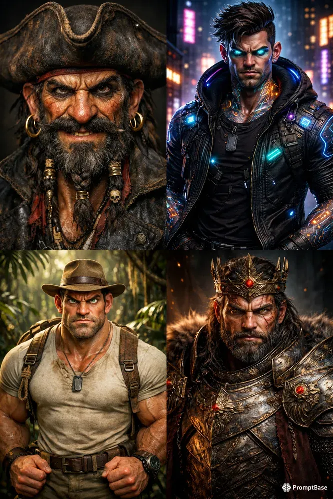 Stylized Cinematic Characters