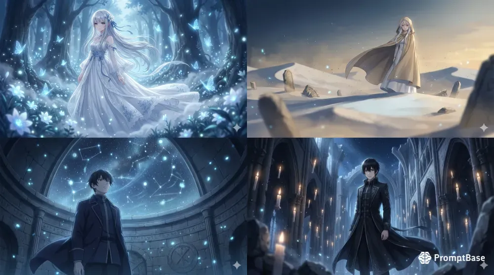 Ethereal Anime Fantasy Scenes