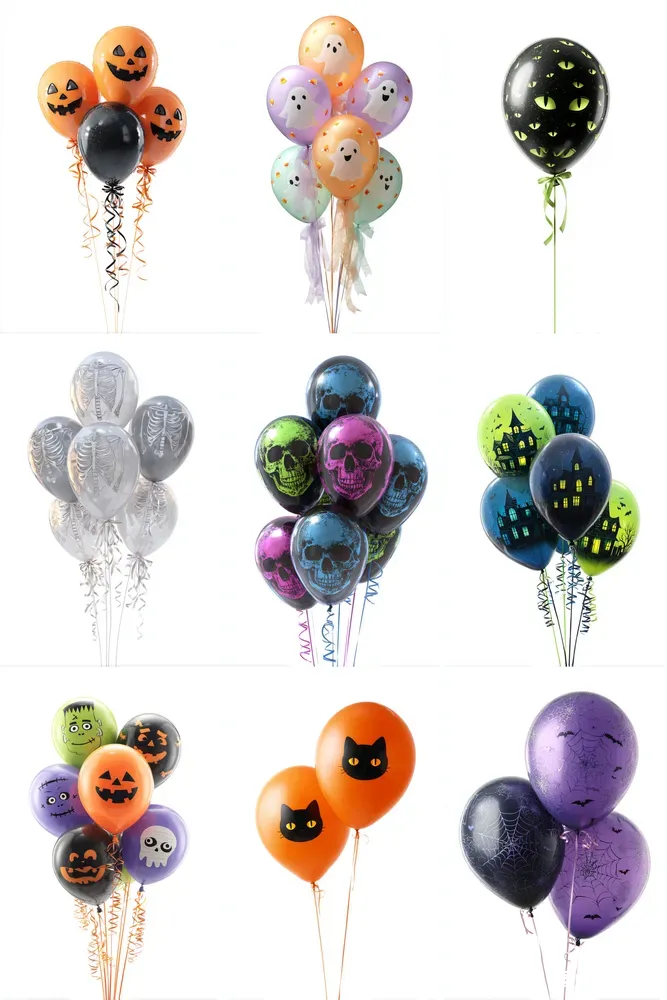 Clipart Packs Halloween Balloon Designs
