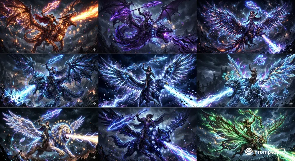 Epic Character Mount Combo Generator