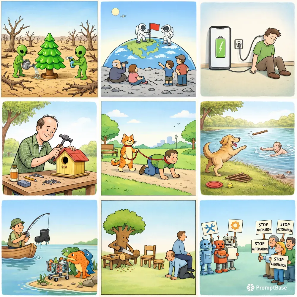 Ironic Newspaper Cartoons