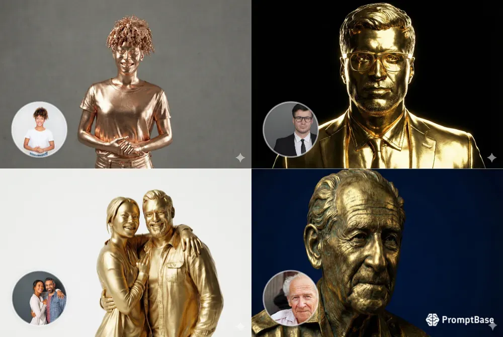 Luxury Midas Touches Turn Photos To Gold