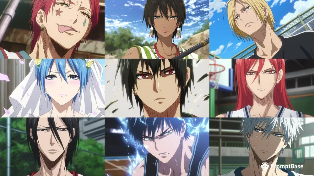 Kuroko No Basketball Style Anime Frames
