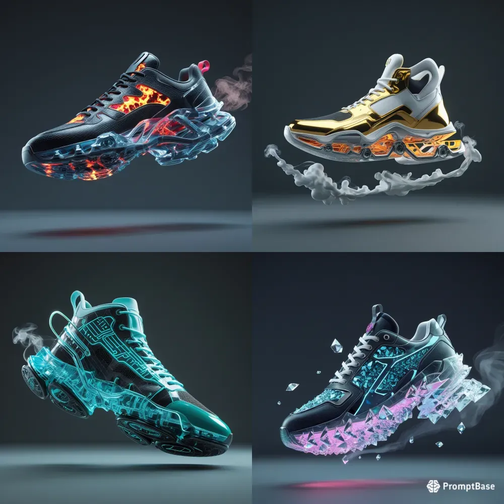 3D Futuristic Concept Sneaker Makers