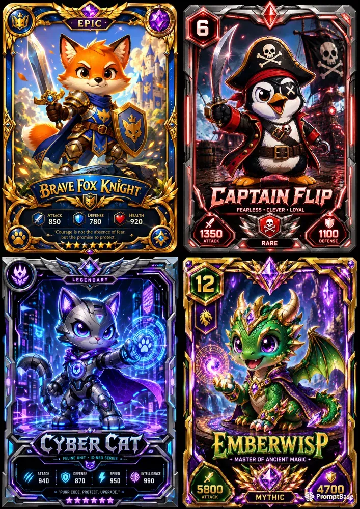 Cartoon Character Card Creators