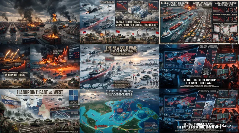 Geopolitical Crisis Posters